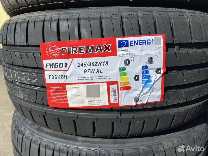 Firemax FM601 245/40 R18 и 265/35 R18 97Y