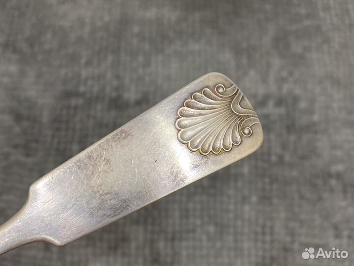 Ложка Финляндия альпака 25 см надпись