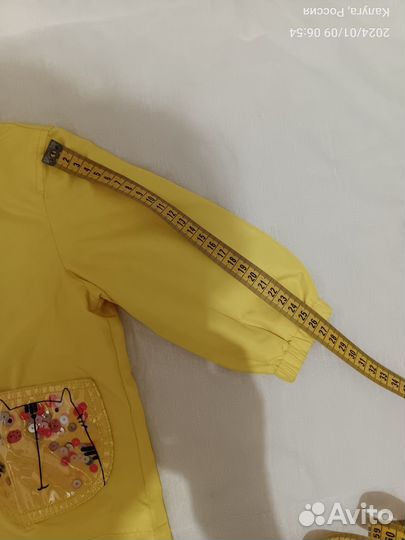 Курточка для девочки 86
