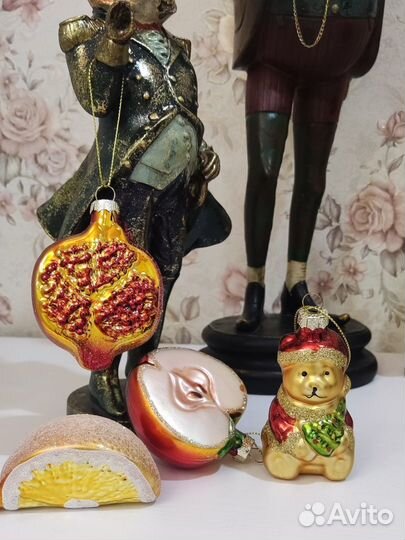 Ёлочные игрушки стекло