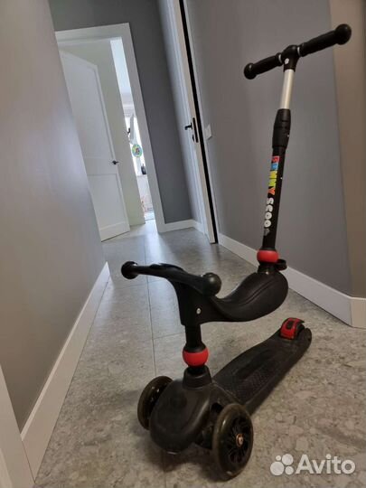 Каталка-самокат Funny scoo