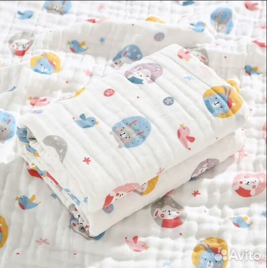 Плед одеяло муслиновый