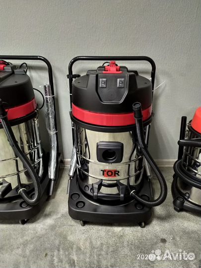 Пылесос для сухой и влажной уборки 2-х турбинный