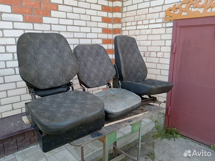 Комплект сидений Камаз евро 2, б/у