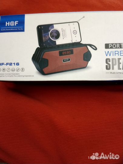 Радиоприемник-плеер цифровой новый Блютуз