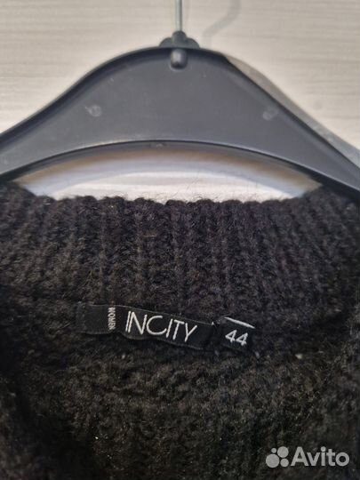 Джемпер Incity women черный размер 44
