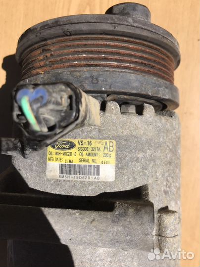 Компрессор Кондиционера Форд Фокус 2 2.0л aoda