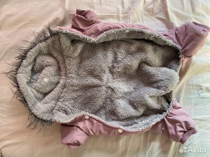 Зимний комбинезон для собак мелких и средних пород