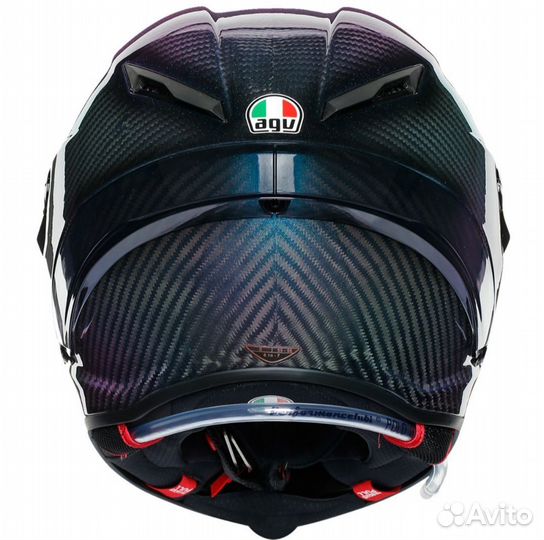 Шлем AGV pista GP RR iridium carbon