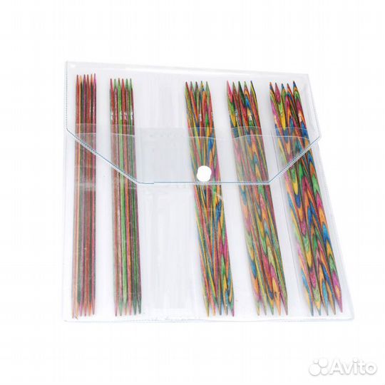 20651 Набор деревянных носочных спиц 15 см Symfon