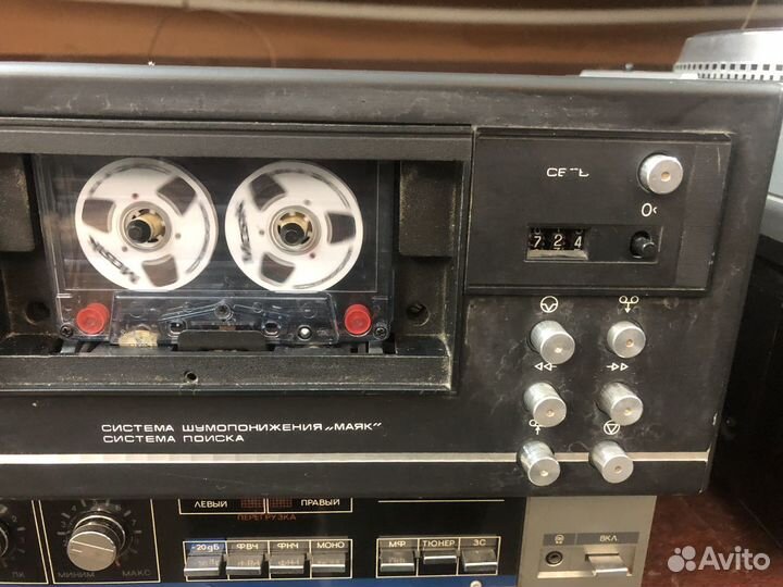 Кассетный магнитофон Маяк 233