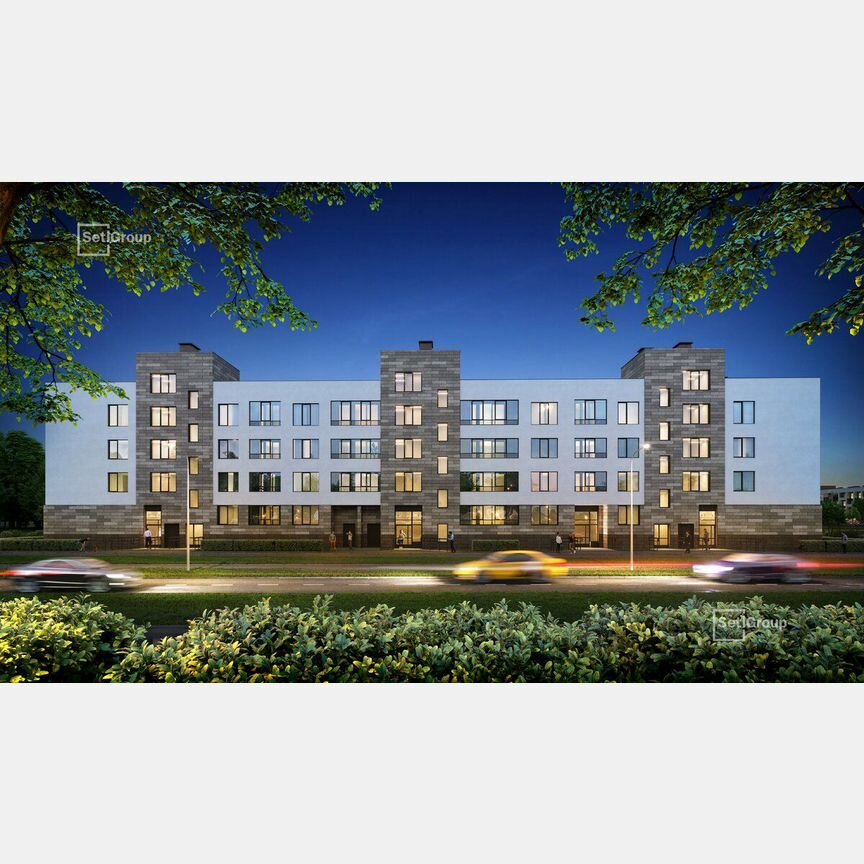 Квартира-студия, 24,9 м², 2/4 эт.