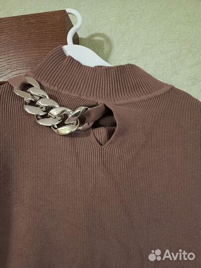 Вязаный костюм женский