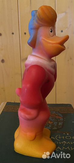 Дед Мороз, Лебедь, Мак-Кряк. Резиновые игрушки