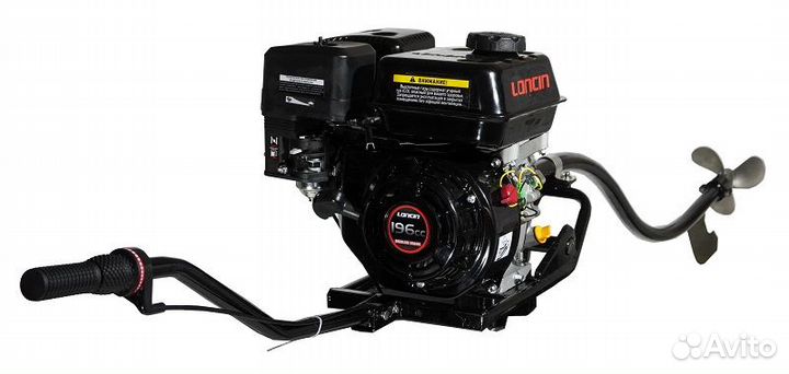 Мотор лодочный болотоход Loncin G200 D20