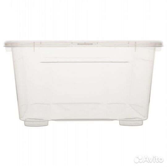 Ящик Кристалл 38.9x27.5x14.5 см 10 л пластик с кры