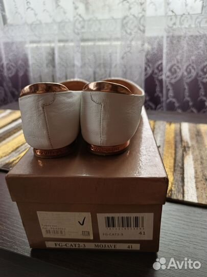 Балетки натуральная кожа 41 размер