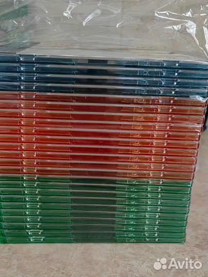Коробки для CD DVD дисков. новые