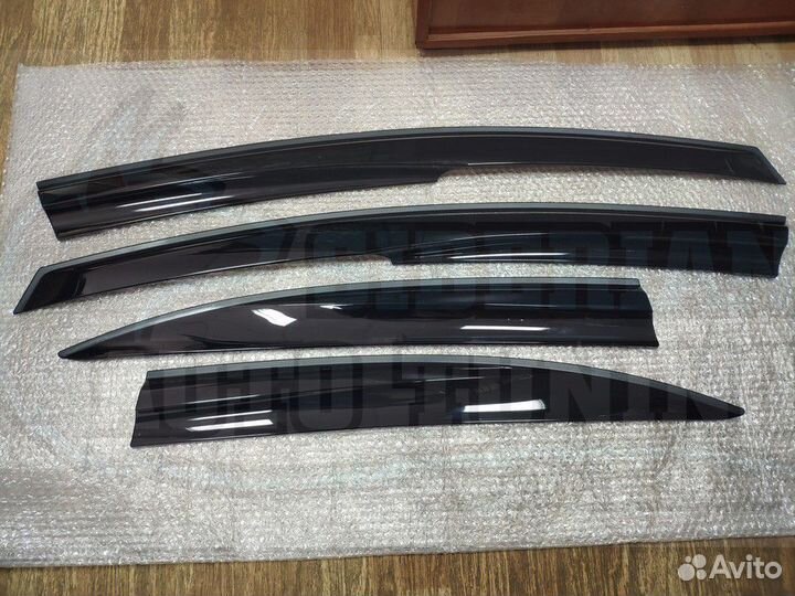 Ветровики дефлекторы окон для Honda Civic 8 Mugen