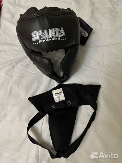 Защита паха и шлем