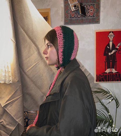 Чепчик ручной работы