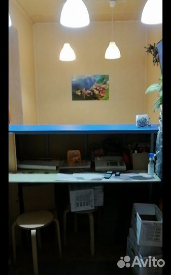 Барная стойка для кафе + 3 барных стула