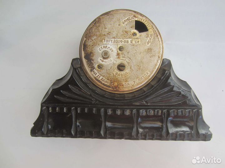 Настольные каминные часы Маяк СССР