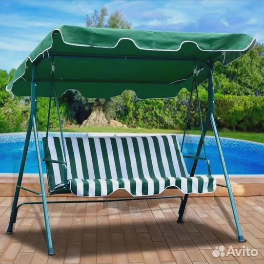 Садовая качеля новая