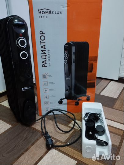 Масляный обогреватель новый