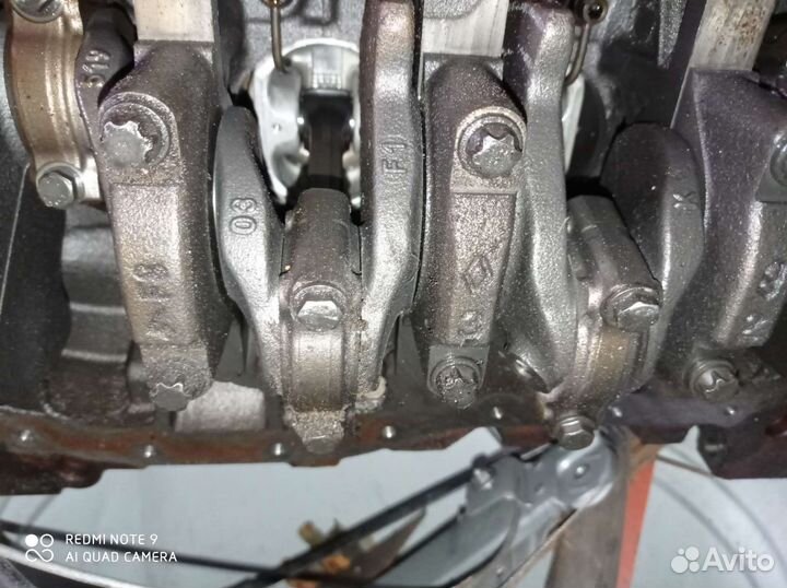 На renault блок мотора