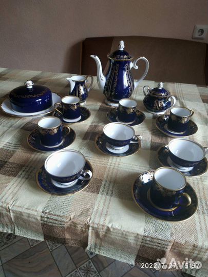 Столовый и кофейный сервизы Райхенбах