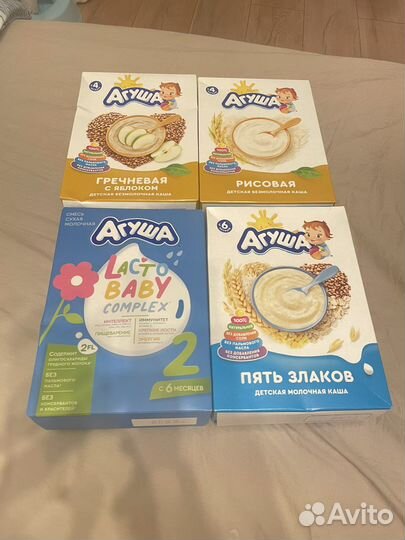 Детские каши агуша