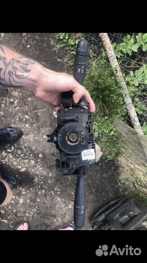 Подрулевой переключатель renault logan