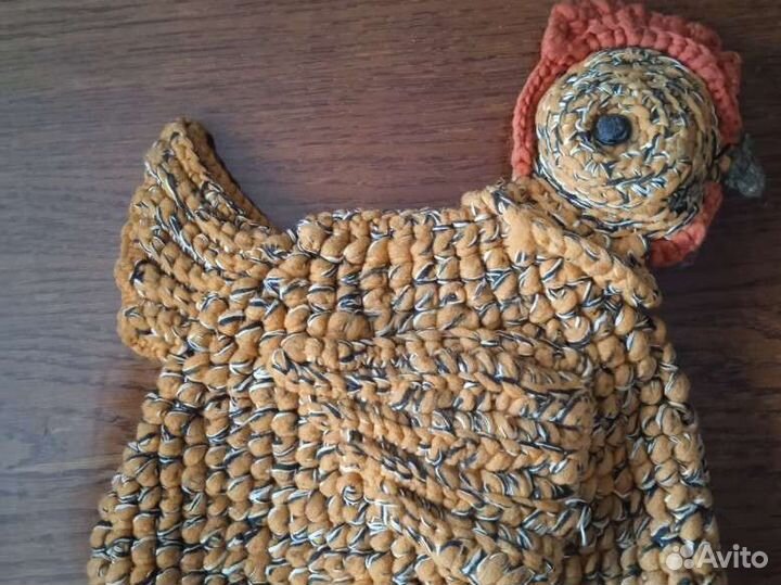 Курочка на чайник вязаная