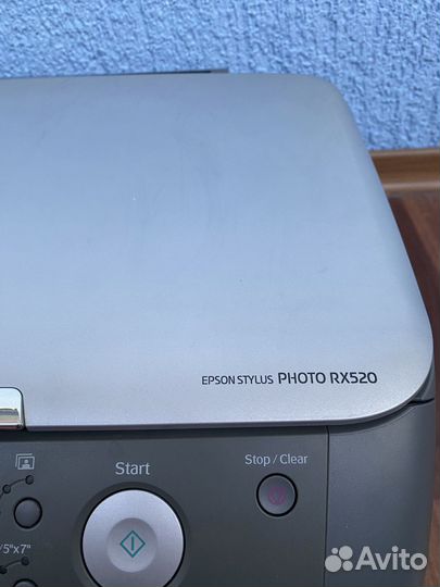 Принтер Epson stylus photo rx 520