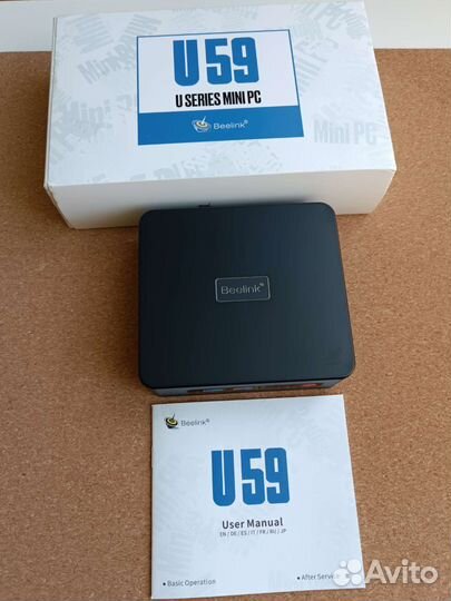 Мини пк Beelink U59 Pro 8/512gb в идеале