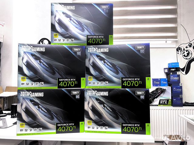 Видеокарты RX 580/RTX 2060 Super/RTX 3060/RTX 4070