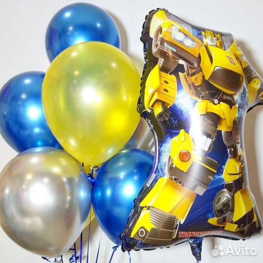 Гелевые воздушные шары на День рождение