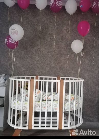 Кроватка для новорожденных бу