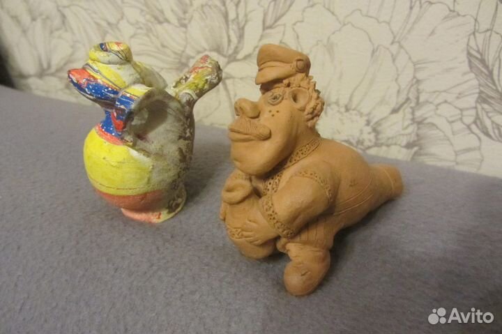 Трещетка,барабан,свистульки керамические