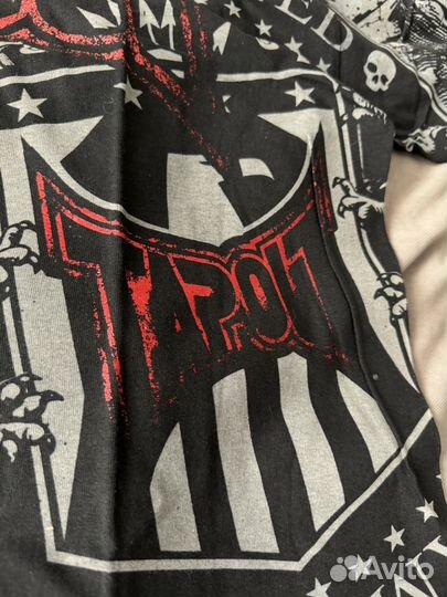 Футболка Tapout sk8 y2k affliction type