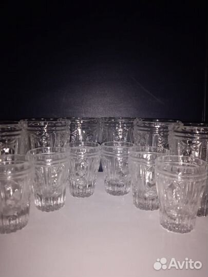 Хрустальные стопки
