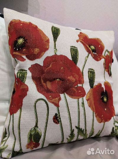 Наволочка на молнии, гобелен, 40*40