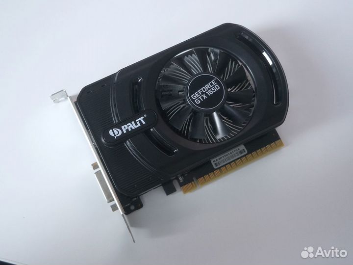 Видеокарта Palit Geforce GTX 1650 StormX