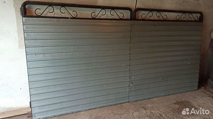 Секционные ворота бу