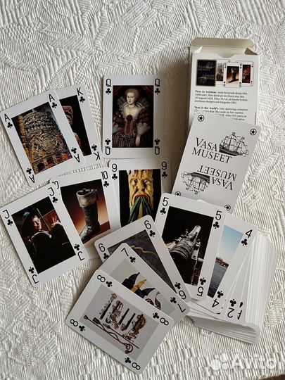 Игральные карты Vasa Museet 52 шт Швеция