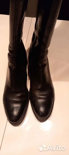Сапоги женские зимние натуральная кожа 40