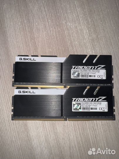 Оперативная память ddr4 16gb 2x8 3200 Mhz G.Skill