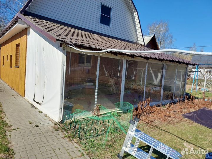 Мягкие окна раздвижные