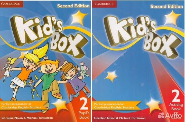 Kids box 2 учебник, рабочая тетрадь